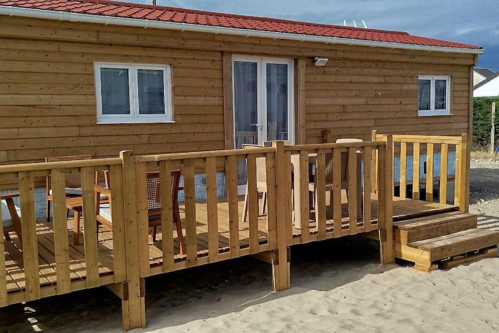 Berck-Plage - 2 Hebergements Insolites Tiny House De 2 A 8 Personnes Exterior foto